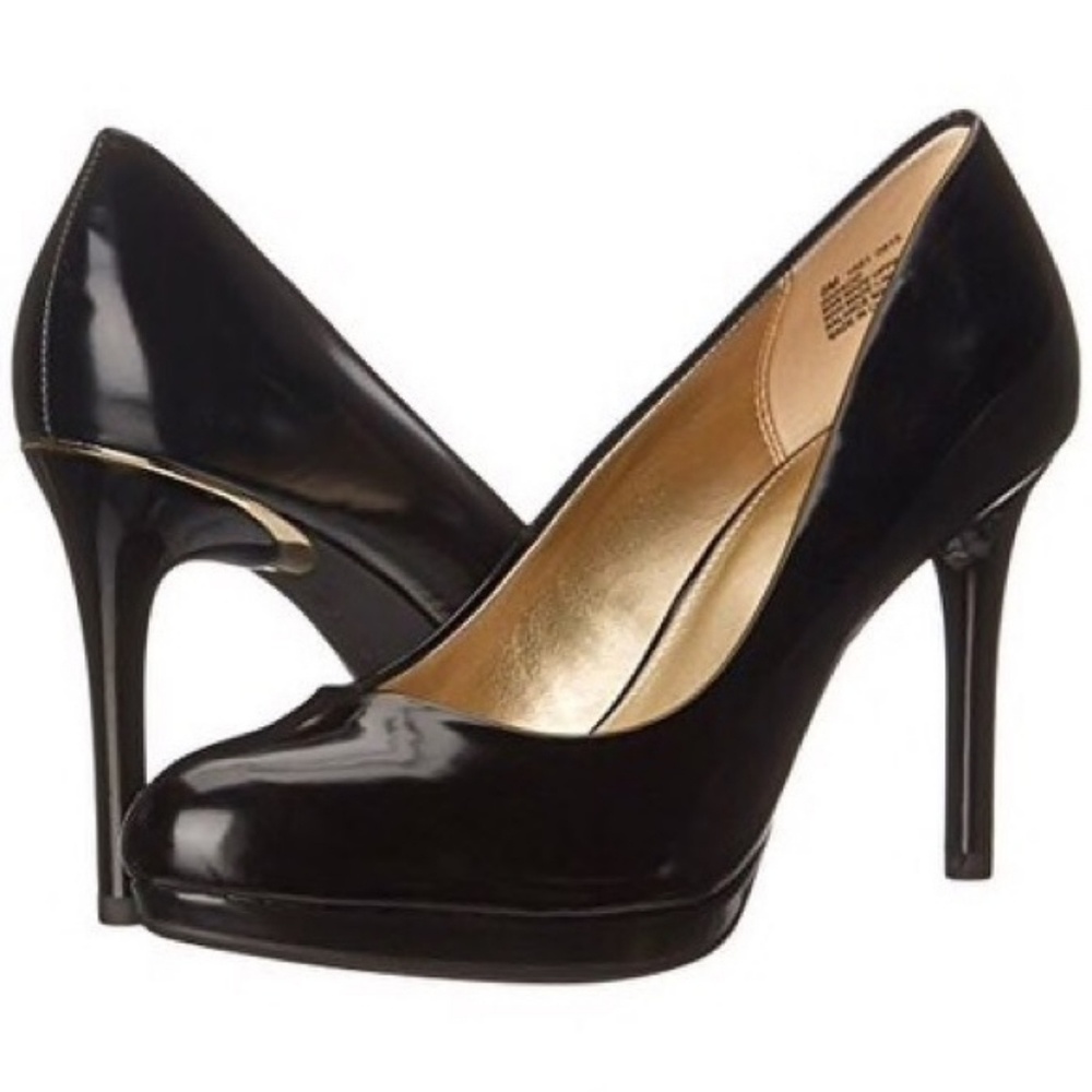 Black Platform Pump - image 2